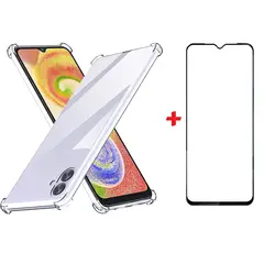 GENERICO - Carcasa Transparente Para Samsung A04e Con Lamina Completa