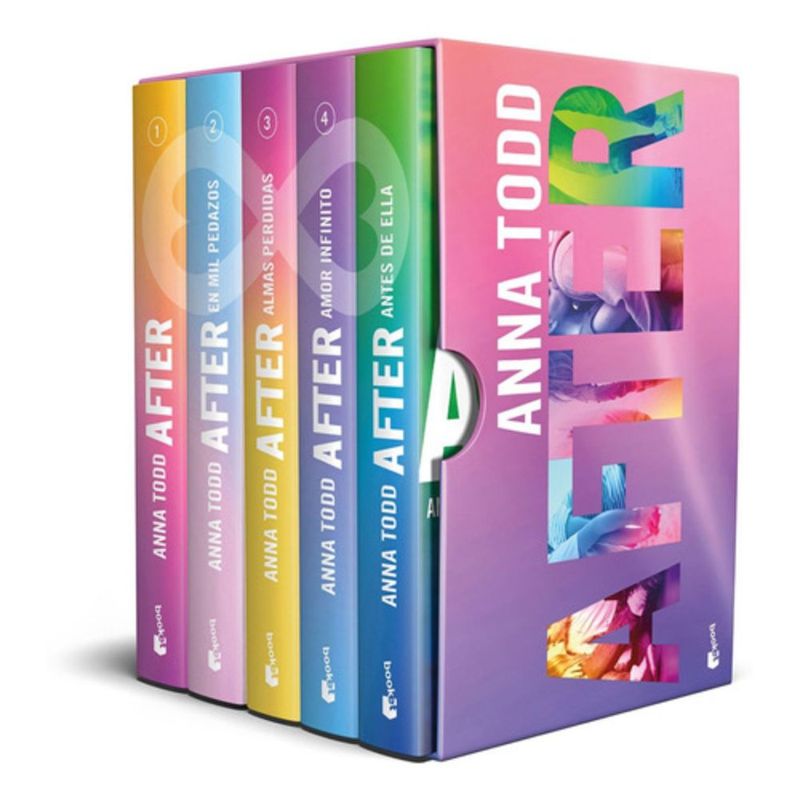 BOOKET - Estuche Serie After - Anna Todd