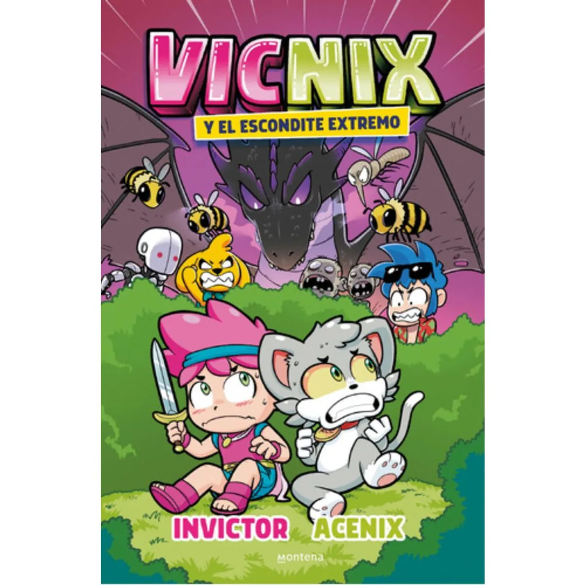 MONTENA - Libro Vicnix Y El Escondite Extremo - Invictor