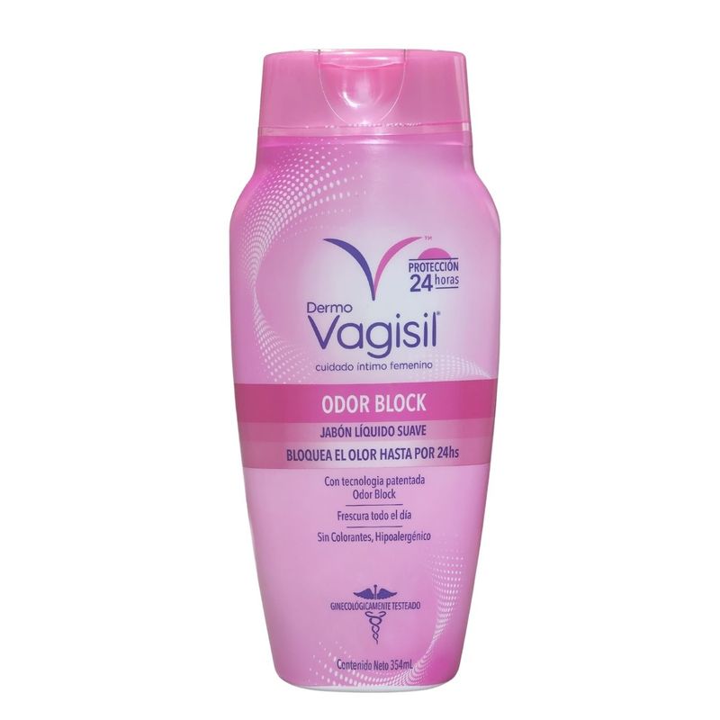 GENERICO - Dermo Vagisil Jabón Liquido Intimo Odor Block 354 ML.