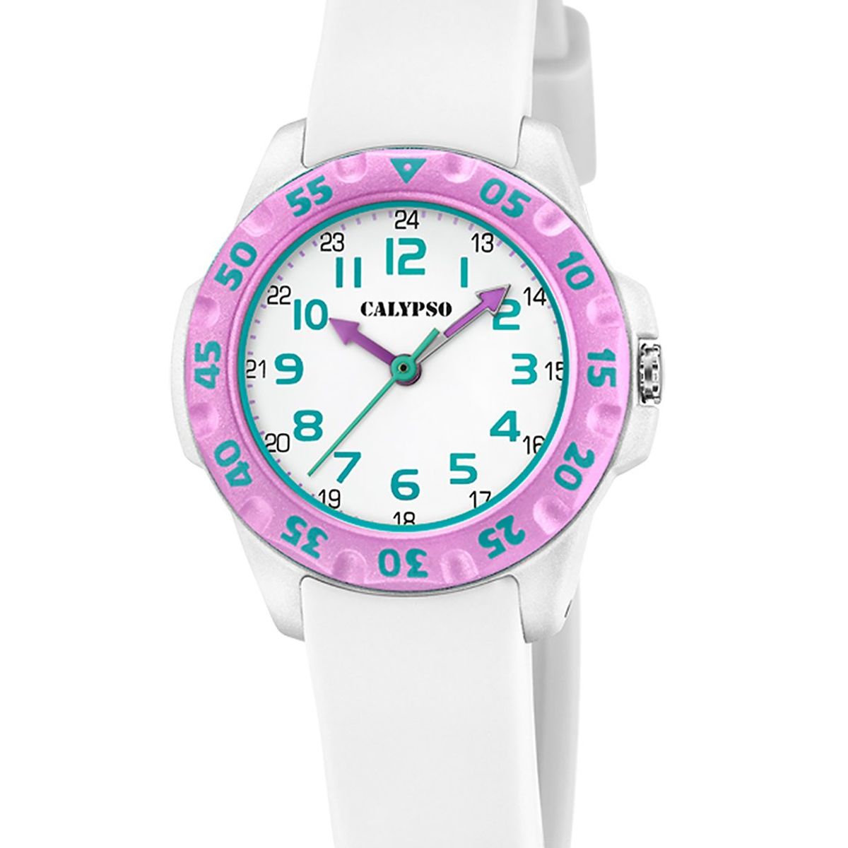 CALYPSO - Reloj K5829/1 Calypso Blanco Infantil Digitana