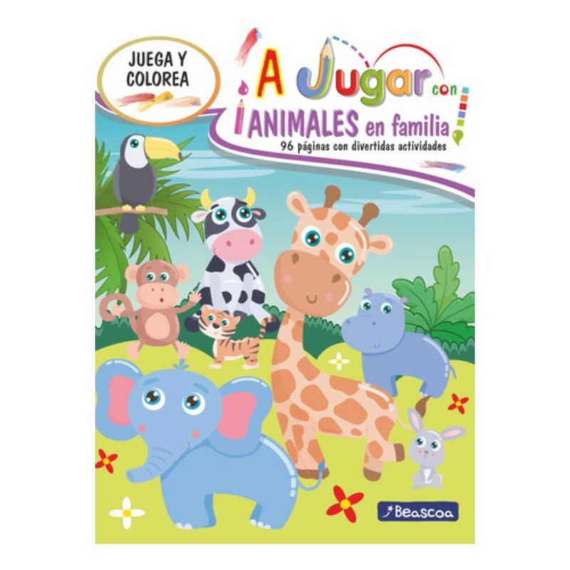 BEASCOA - Libro A Jugar Con Animales En Familia - Beascoa