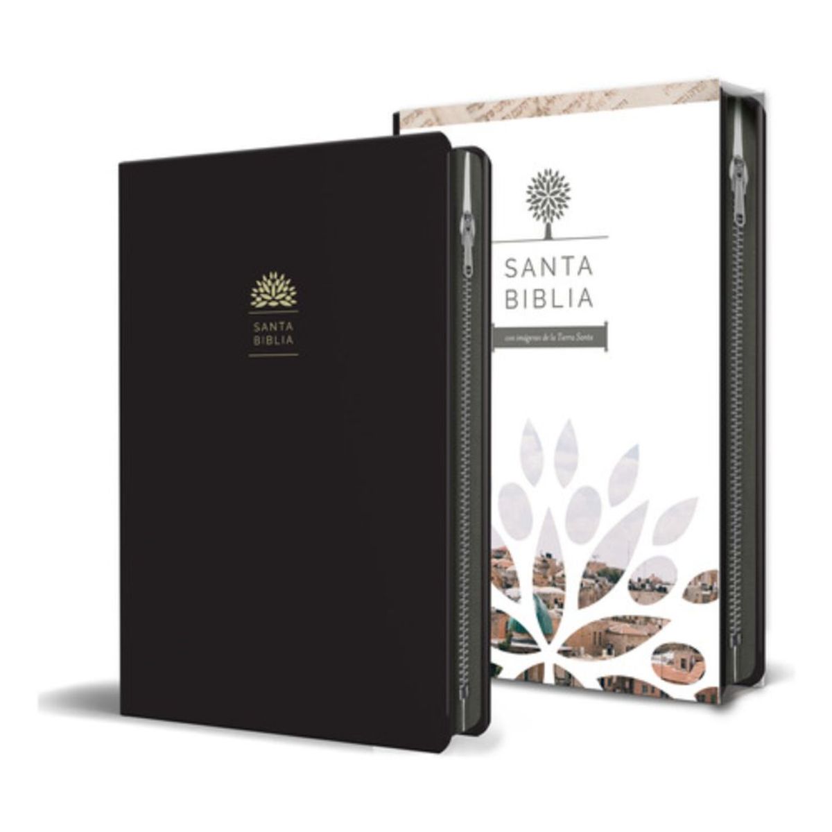 ORIGEN - Biblia Rvr60 - Imitación Piel - Negra Con Cierre