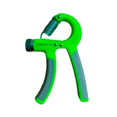 GENERICO - Ejercitador Antebrazo Mano Muñeca Graduable 5 A 60 Kg Verde.