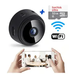 GENERICO - Mini Cámara De Seguridad Espía con Resolución de 1080p Visión Nocturna
