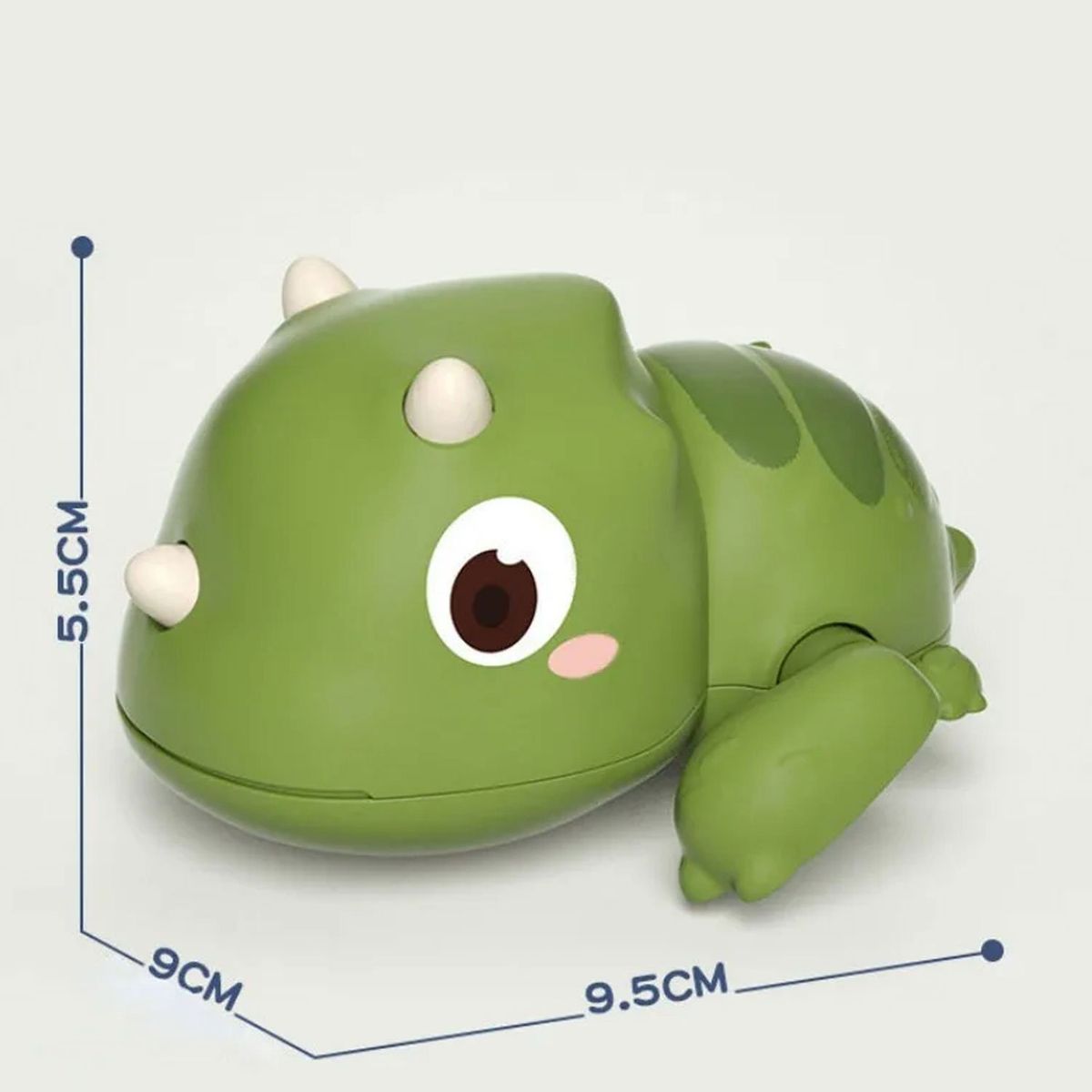 EVERSO - Juguetes De Baño De Dinosaurios Nadadores Para Niños 6Piezas