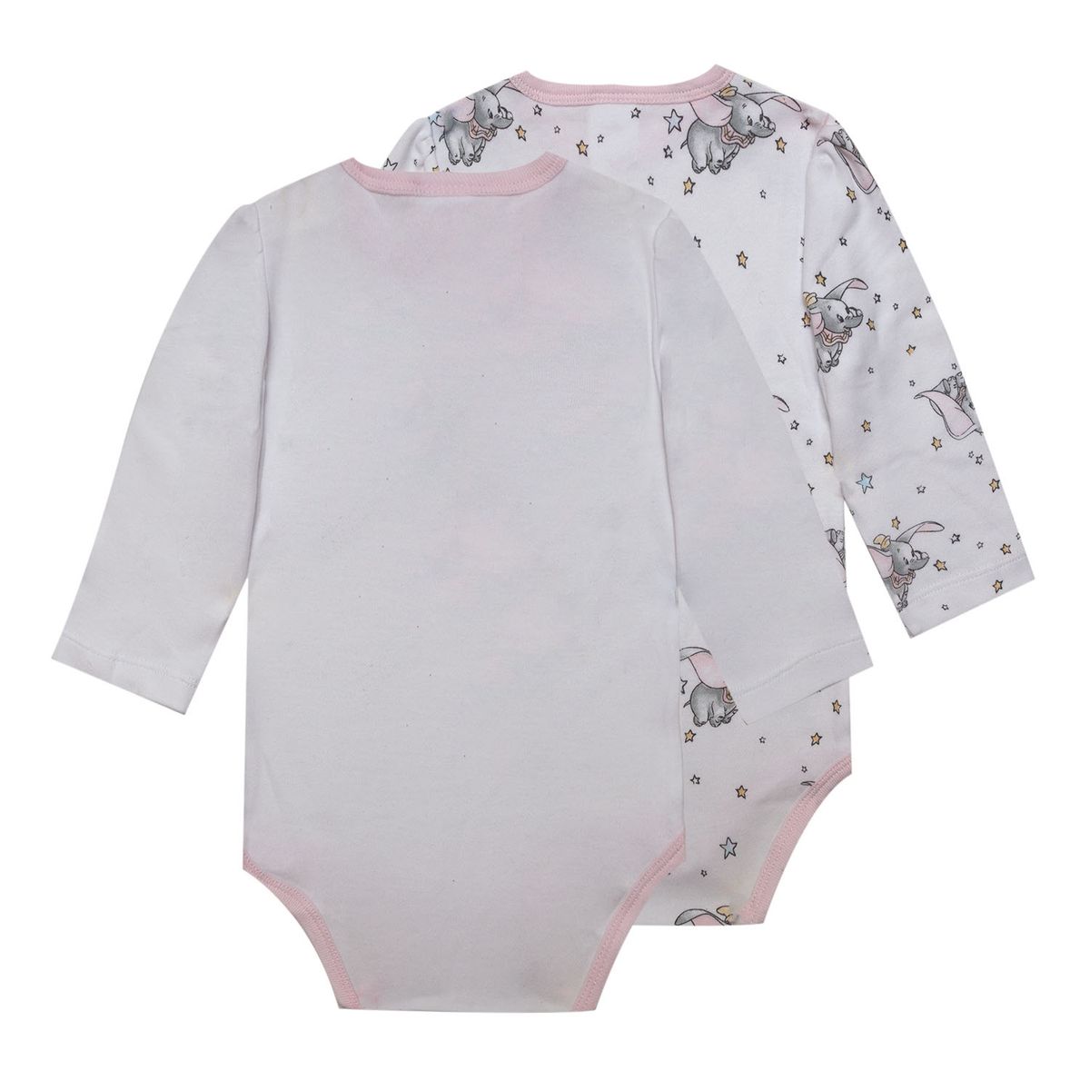DISNEY - Pack Body Bebe Dumbo Volador Blanco Disney