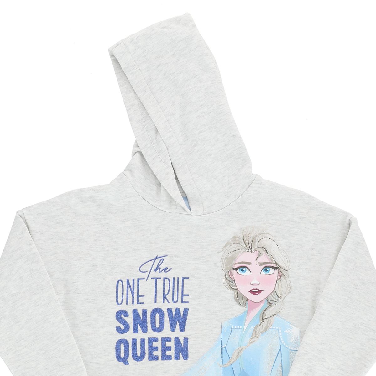 DISNEY - Poleron Niña Frozen One true Gris Disney