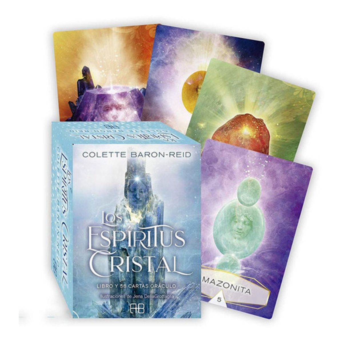ARKANO - Espíritus Cristal ( Libro Y 58 Cartas ) - Colette Baron-reid