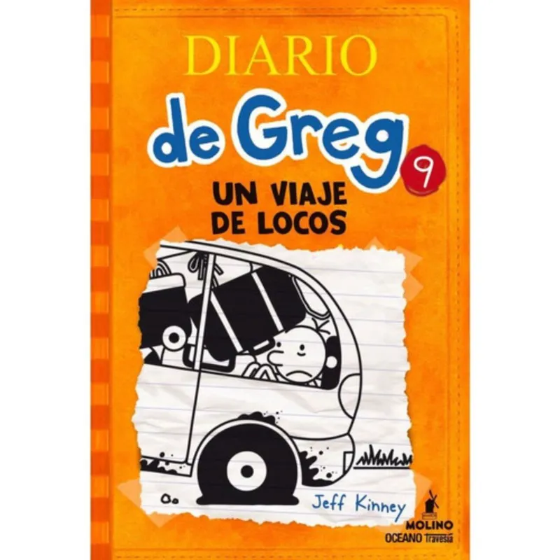 MOLINO - Diario De Greg 9: Un Viaje De Locos - Kinney, Jeff