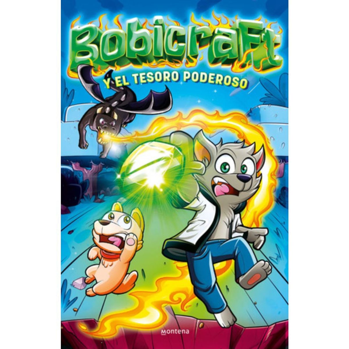 MONTENA - Libro Bobicraft Y El Tesoro Poderoso - Bobicraft