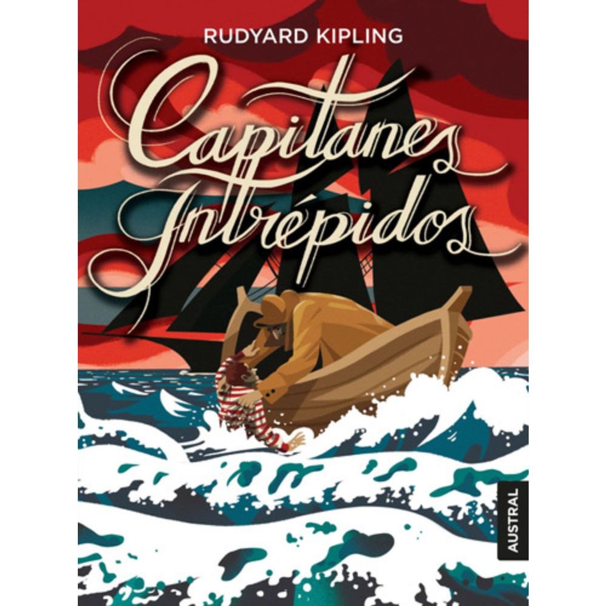 AUSTRAL - Libro Capitanes Intrépidos - Rudyard Kipling