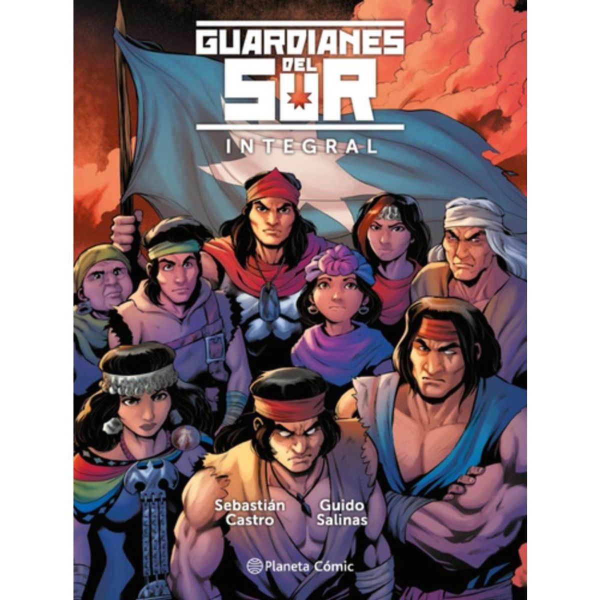 PLANETA COMIC - Libro Guardianes Del Sur - Sebastián Castro-guido Salinas