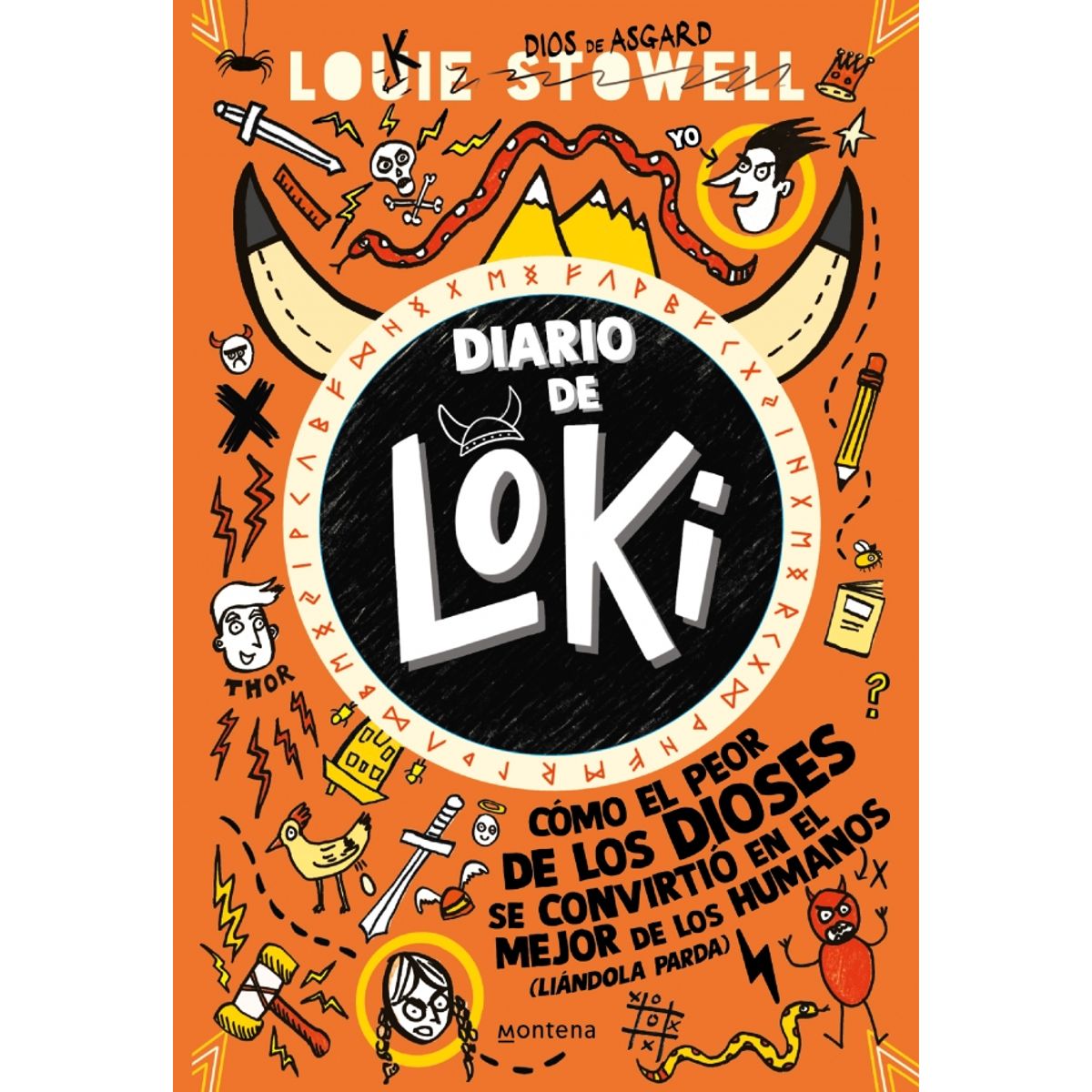 MONTENA - Libro Diario de Loki - Louie Stowell