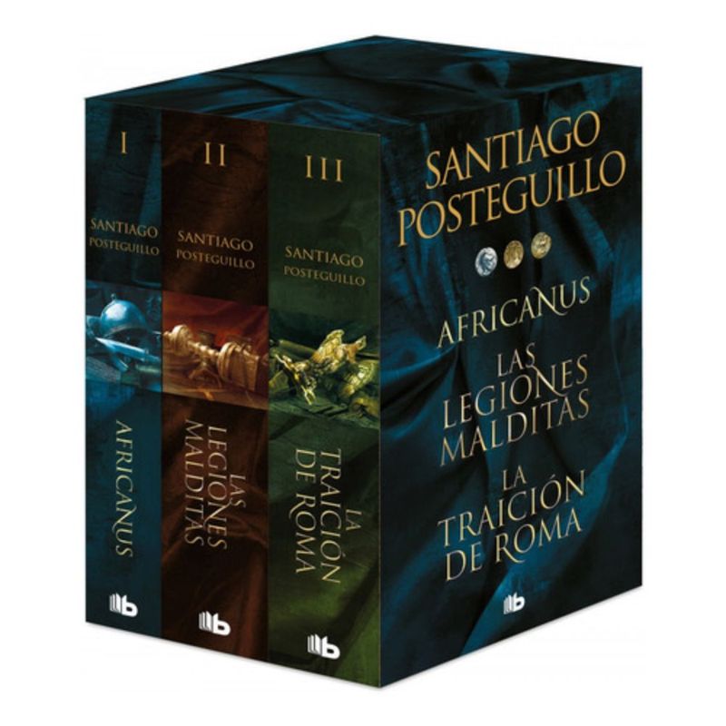 B DE BOLSILLO - Estuche Trilogía Africanus - Santiago Posteguillo