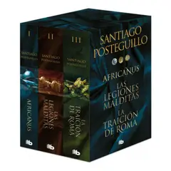 B DE BOLSILLO - Estuche Trilogía Africanus - Santiago Posteguillo