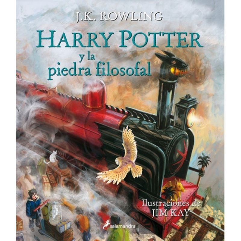 SALAMANDRA - Harry Potter 1: La Piedra Filosofal - Tapa Dura - Ilustrado