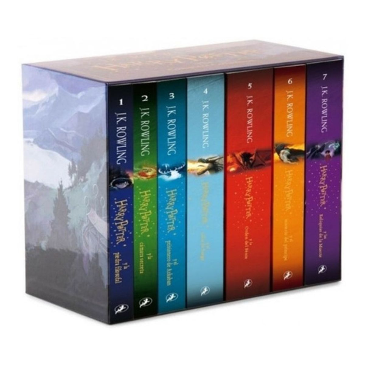 SALAMANDRA BOLSILLO - Saga Completa Harry Potter - Estuche 7 Libros - J.k. Rowling