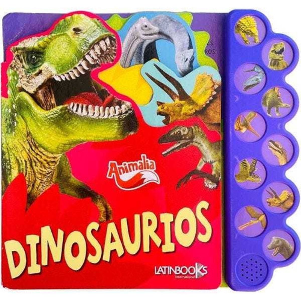 LATINBOOKS - Paleta De Sonidos - Animalia - Dinosaurios - C. Jackson