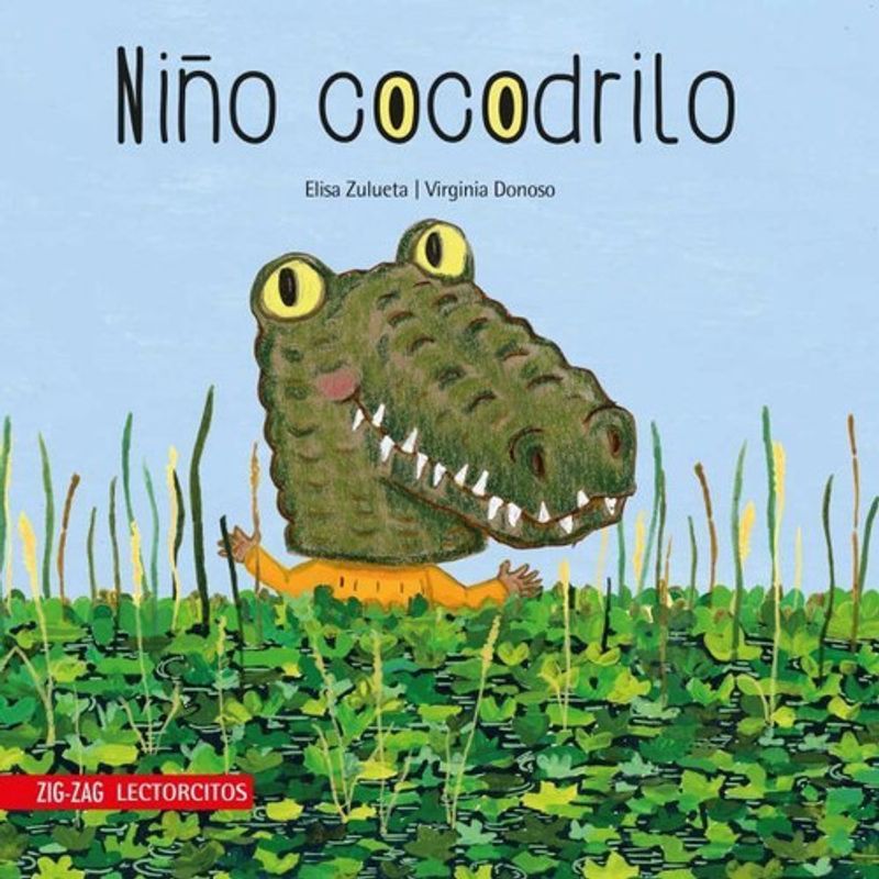 ZIG ZAG - Libro Niño Cocodrilo - Elisa Zulueta