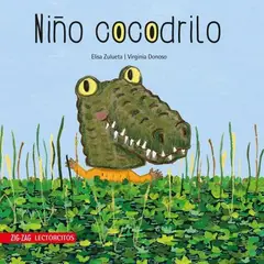 ZIG ZAG - Libro Niño Cocodrilo - Elisa Zulueta