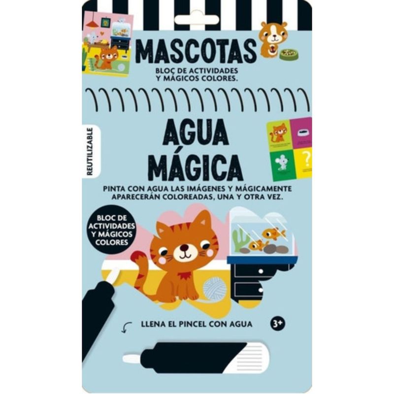 EL GATO DE HOJALATA - Libro Agua Mágica - Mascotas -  El Gato De Hojalata