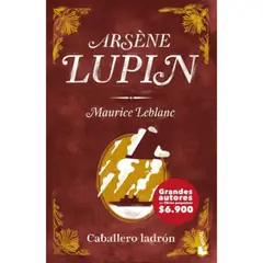 BOOKET - Arsène Lupin, Caballero Ladrón - Maurice Leblanc