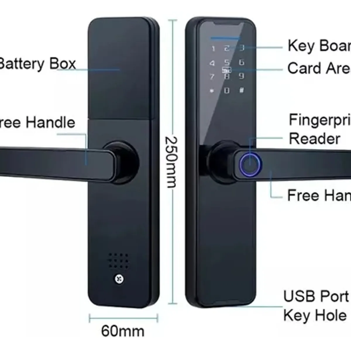 GENERICO - Cerradura Digital Electrónica Inteligente