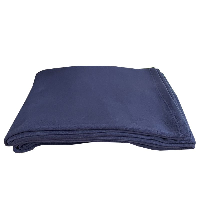 REHUCE - Frazada de polar single - Azul Indigo