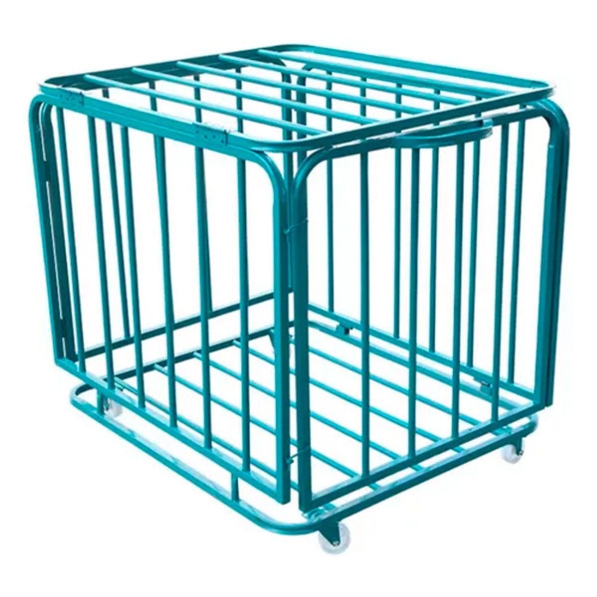 GENERICO - Carro portabalones con ruedas 90 x 80 x 80 cm