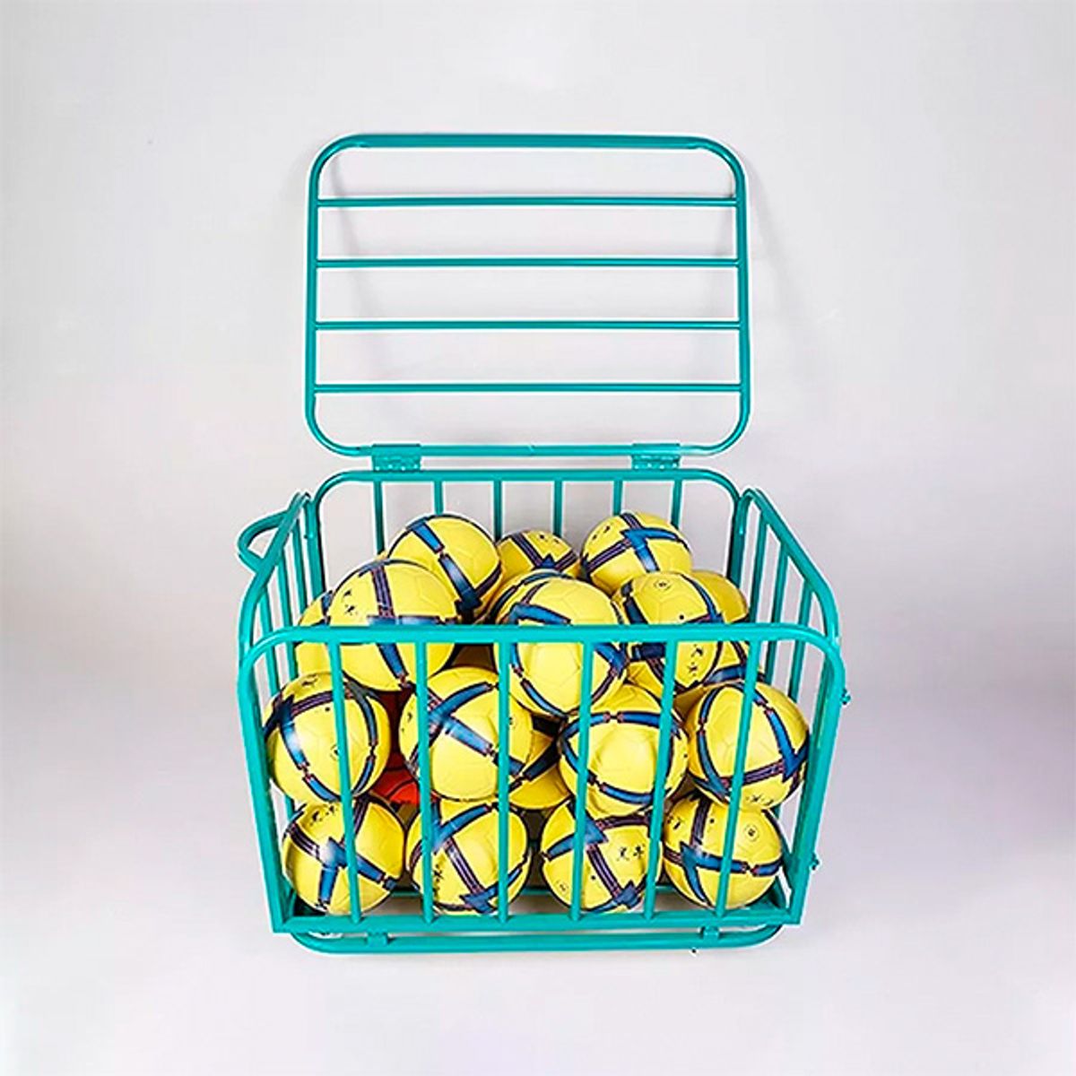 GENERICO - Carro portabalones con ruedas 90 x 80 x 80 cm