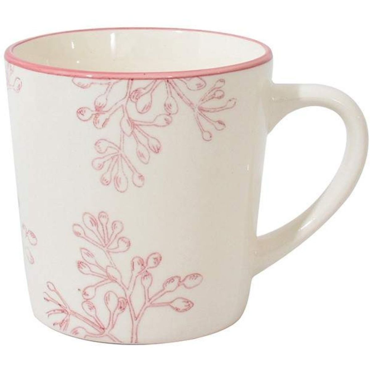 HALLEN - TAZON MUGS DE 355 CC CERAMICA ROSE HALLEN