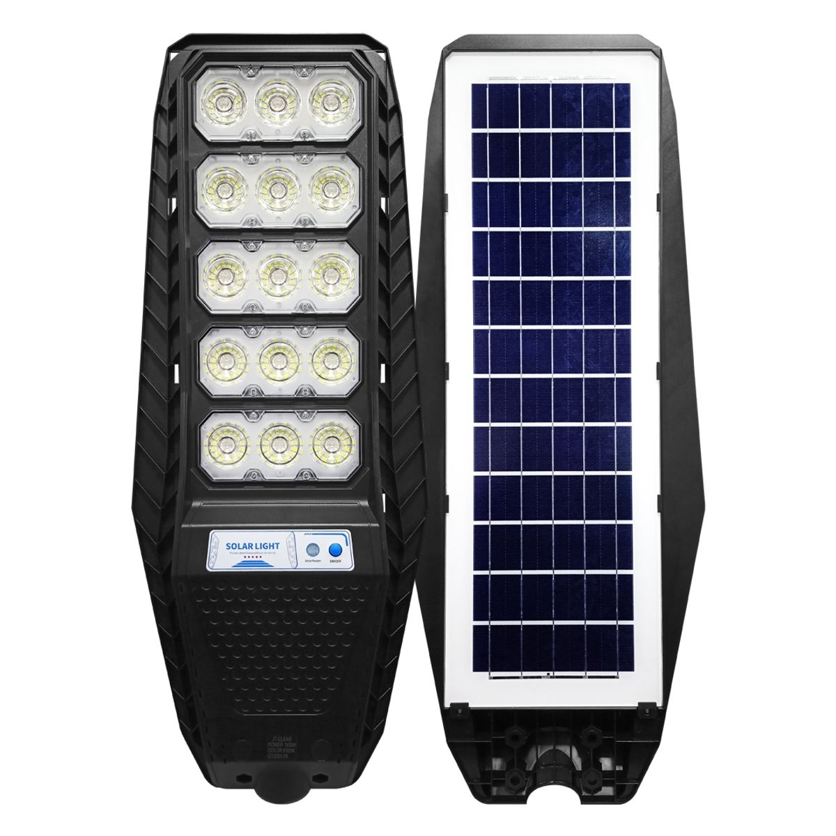 GENERICO - Panel-Foco Solar LED Exterior 500W 6500K IP66 JT-CLEAR Modelo 500W.