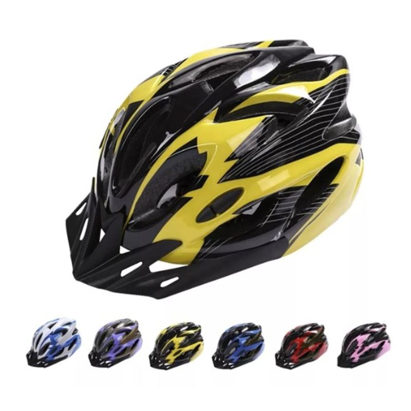 DEFENSOR FOREVER - Casco Ciclismo Defensor Forever - color negro amarillo