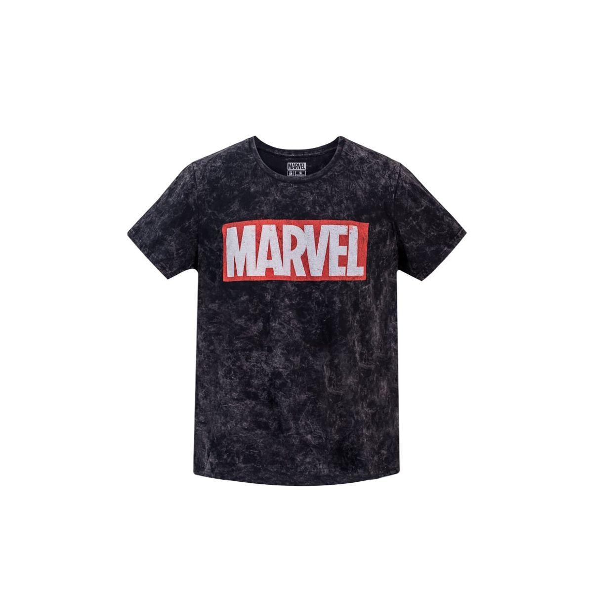 MARVEL - Polera Hombre Logo Clasico Negro Marvel