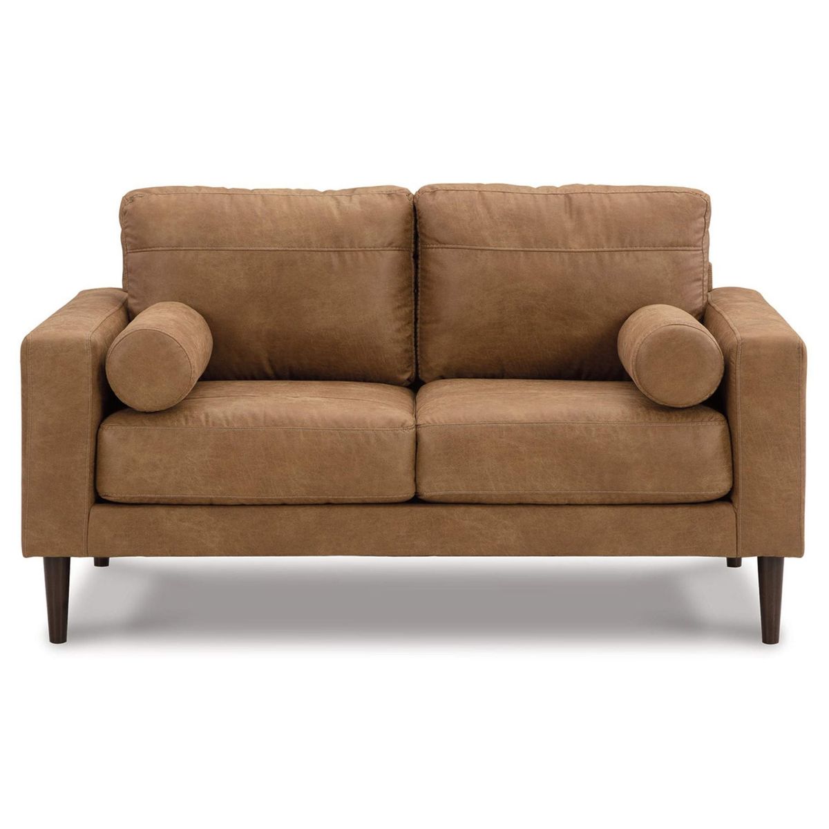 ASHLEY - Sofá 2 cuerpos Telora caramel