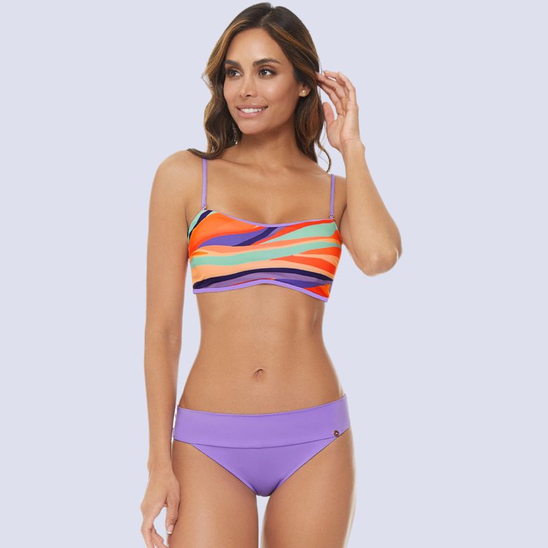 CHAMELA - BIKINI ECO BANDEAU REVERSIBLE 4 IN 1 CHAMELA OUTLET 41785.