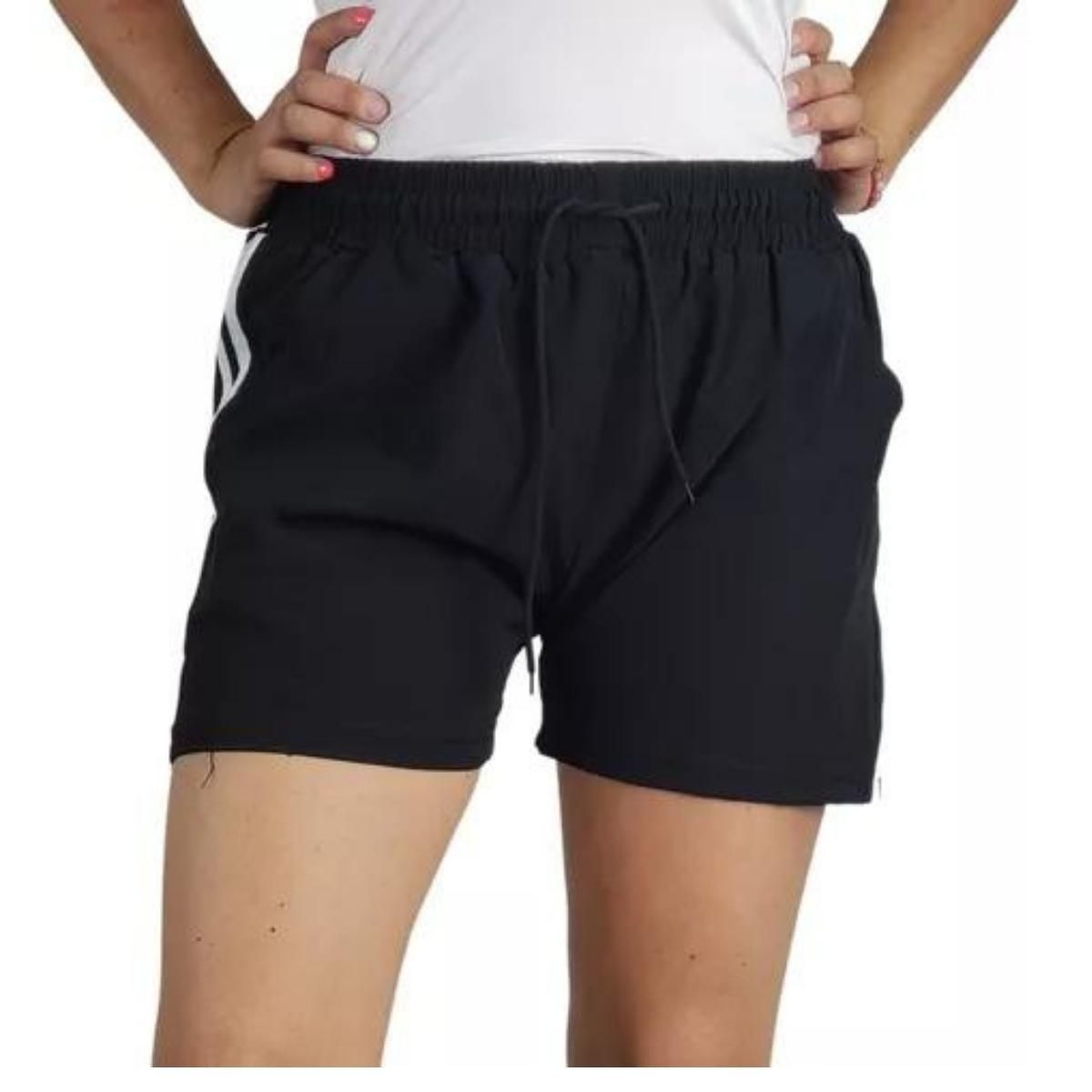 LOOK SHOP - Short Mujer Secado Rápido Lineas Colores, Tela Liviana. 203