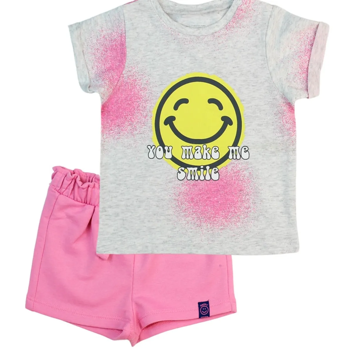 FICCUS - Conjunto Bebé Niña Go Gris