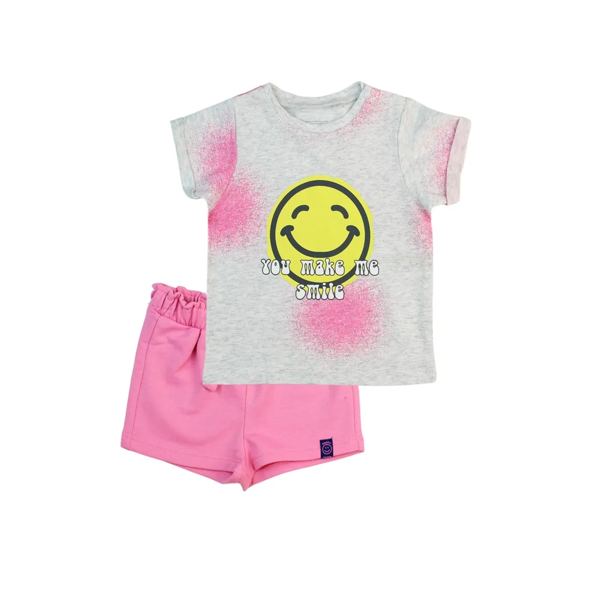 FICCUS - Conjunto Bebé Niña Go Gris