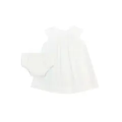 FICCUS - Vestido Bebé Niña Formal Blanco