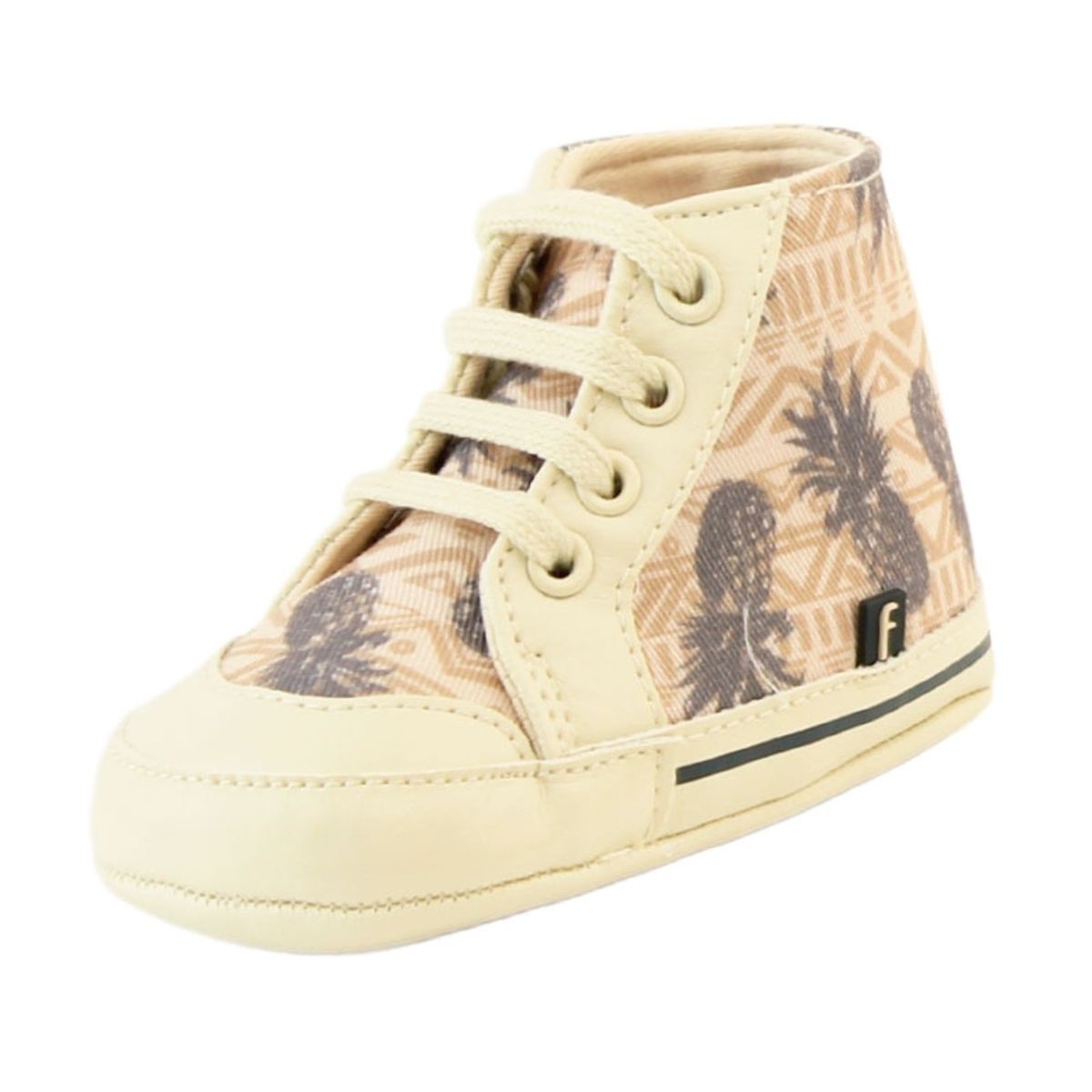 FICCUS - Zapatilla Bebé Niño NewBorn Beige