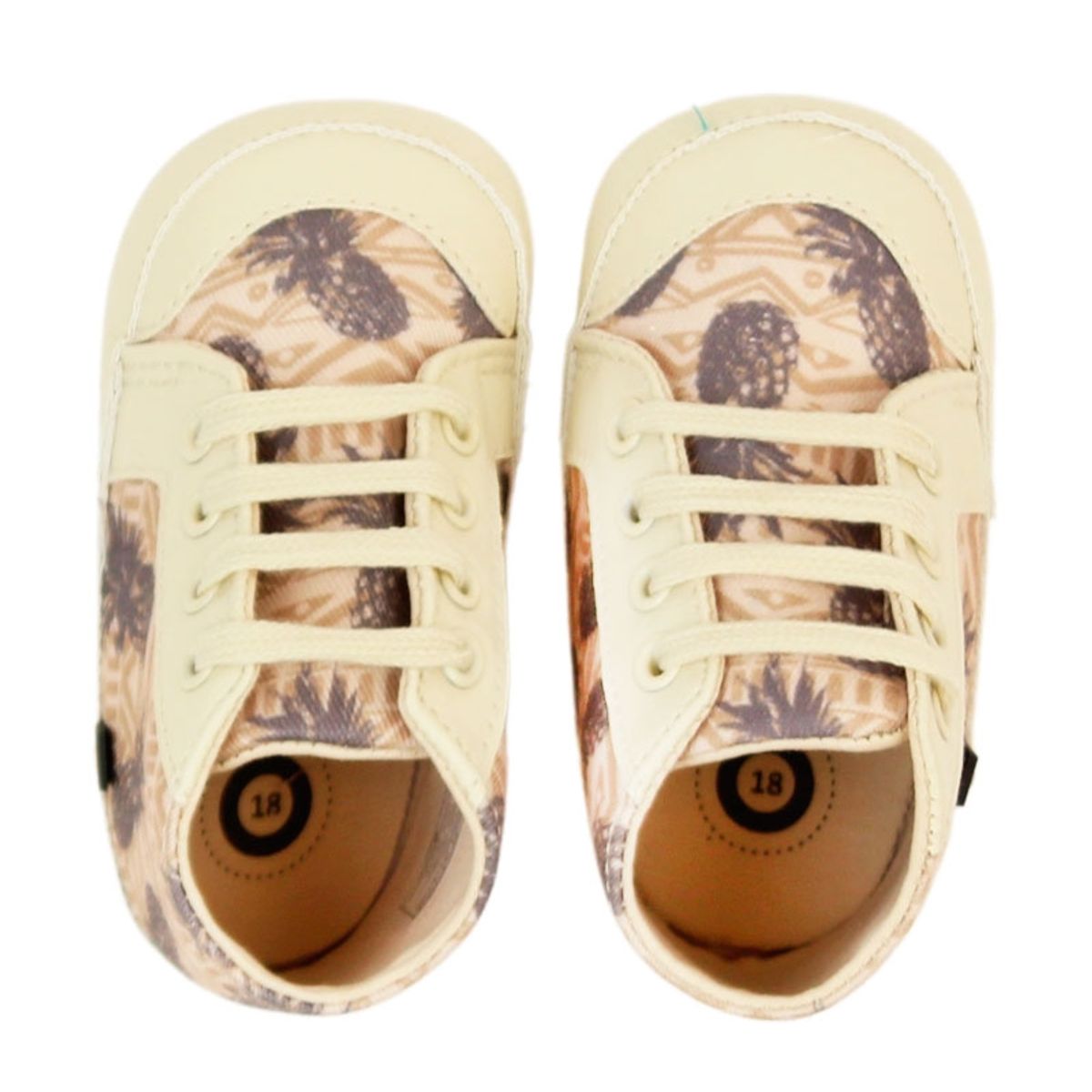 FICCUS - Zapatilla Bebé Niño NewBorn Beige