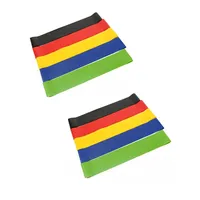 X2 Ligas Ejercicio De Resistencia Banda Elastica Kit 5 pza