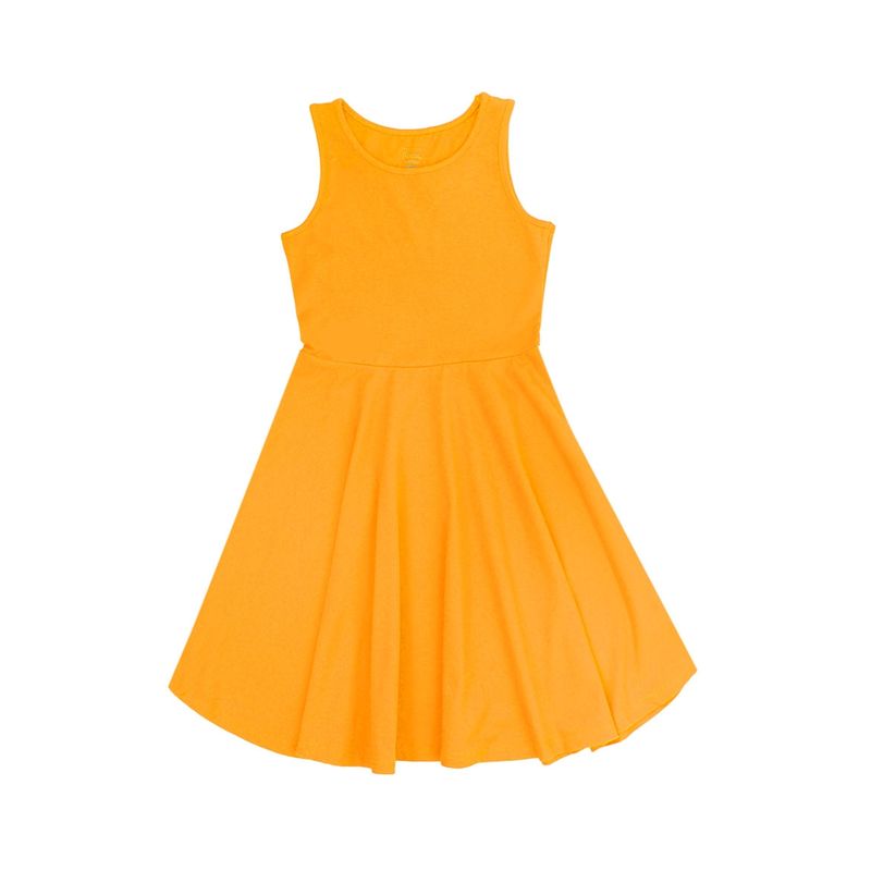 FICCUS - Vestido Junior Niña Day To Day Naranjo