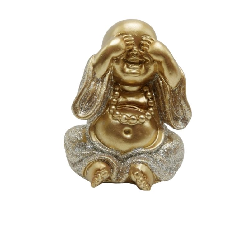 CAP DOR - Figura Decorativa Buda Modelo Sabio No Veo