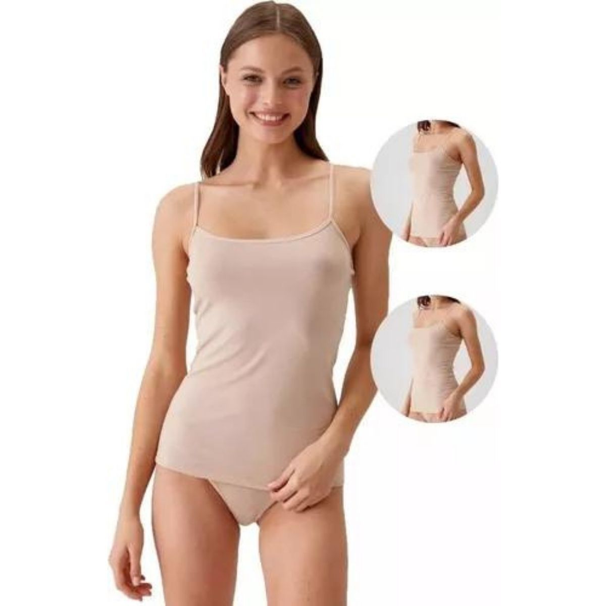 LOOK SHOP - Camiseta Lycra Mujer Pabilos Elasticada Colores 108