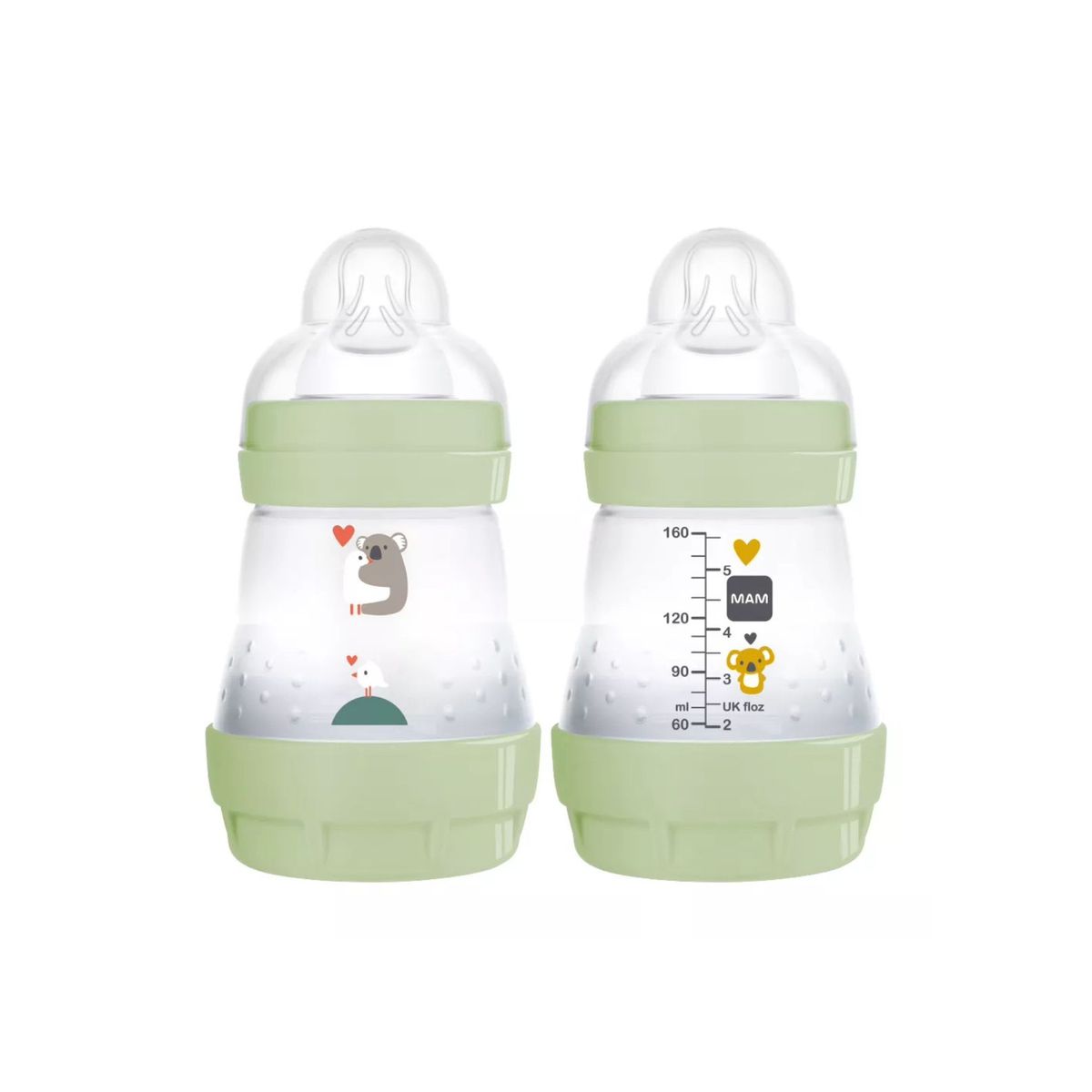 MAM - Mamadera MAM 0 meses 160ml Verde