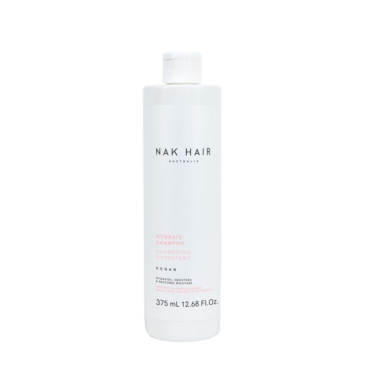 NAK HAIR AUSTRALIA - Shampoo hydrate Nak Hair Australia.