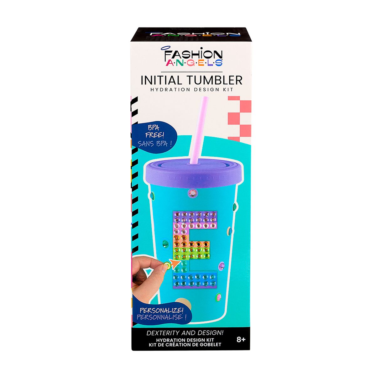 FASHION ANGELS - Vaso para Diseñar Reutilizable Fashion Angels